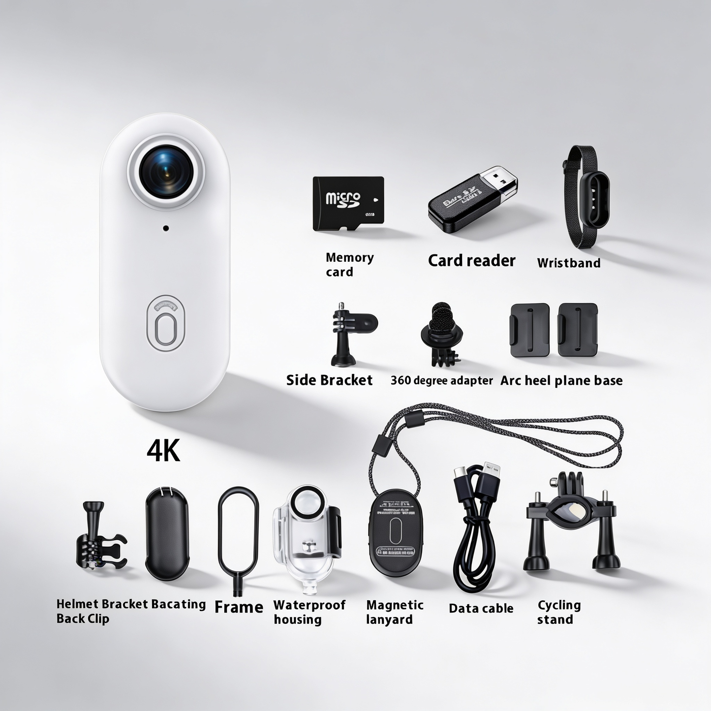Action 4K Body Camera By SERENE PETALS + FREE Accessories Included 🎁