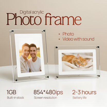 Digital Photo & Video Frame By SERENE PETALS
