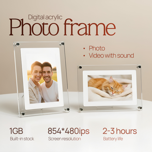 Digital Photo & Video Frame By SERENE PETALS