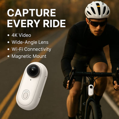 Action 4K Body Camera By SERENE PETALS + FREE Accessories Included 🎁