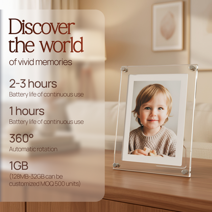 Digital Photo & Video Frame By SERENE PETALS