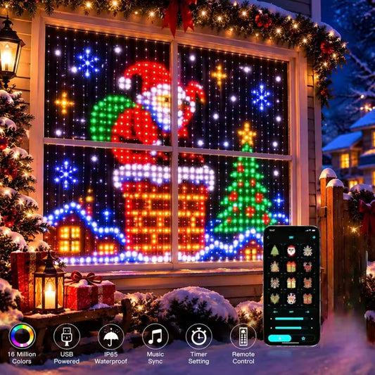 Smart RGB Fairy Curtain Lights