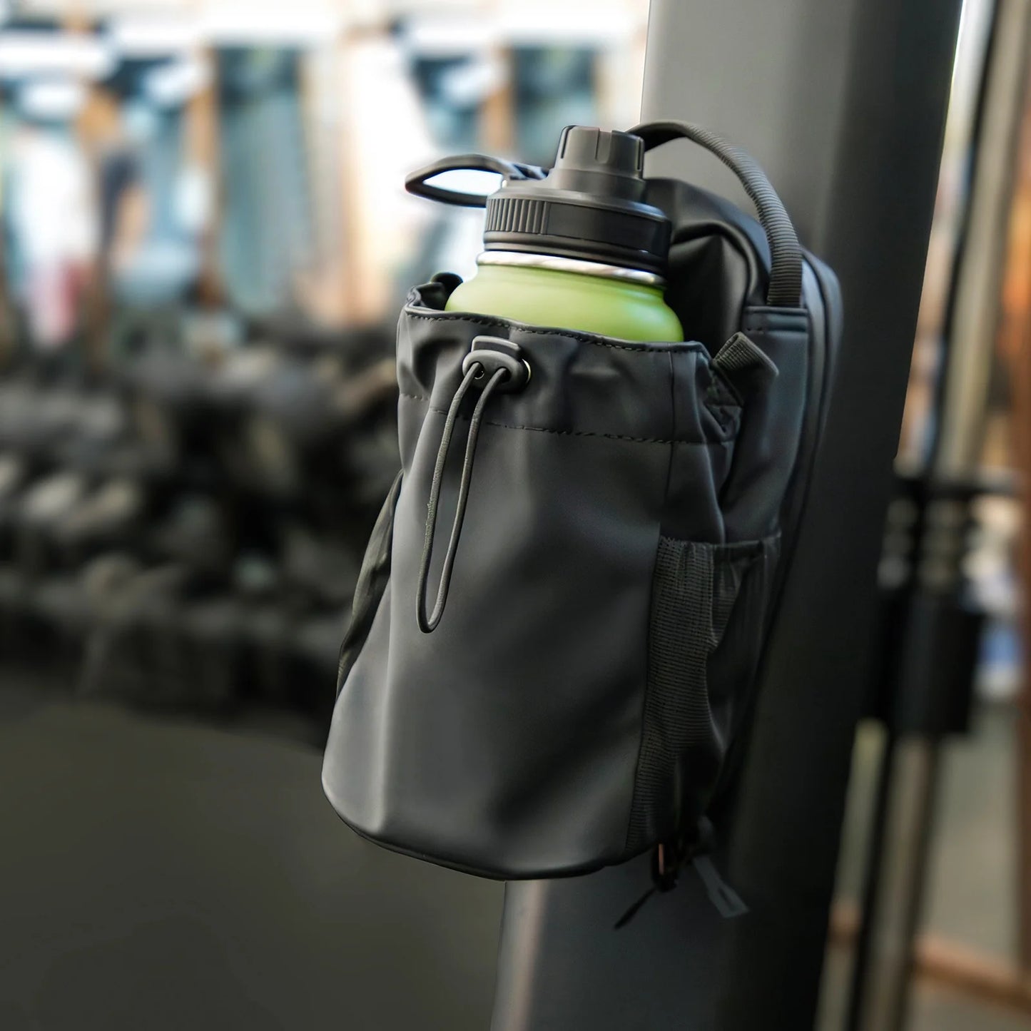 Magnetic Gym Bag by SERENE PETALS