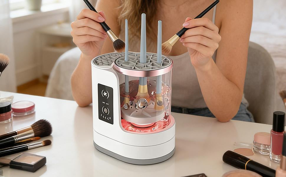Electric Makeup Brush Cleaner & Dryer
