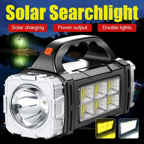 Solar LED Flashlight