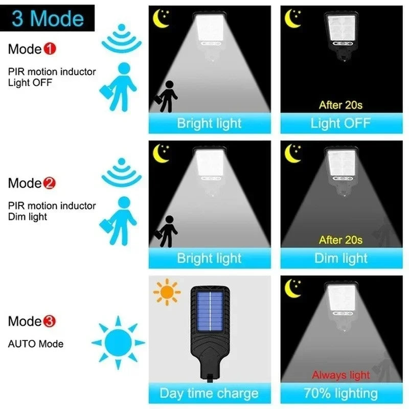 Induction Solar Light
