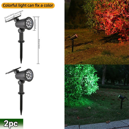 9 LED Solar Spot Lights