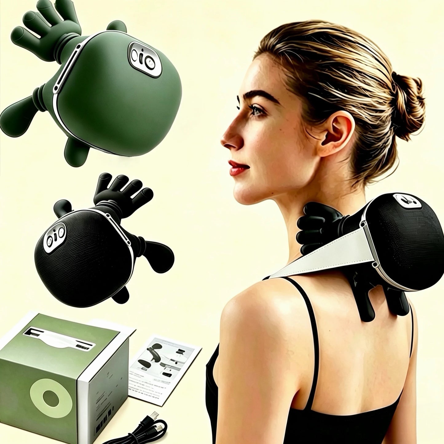 Wireless 4D Neck & Shoulder Massager