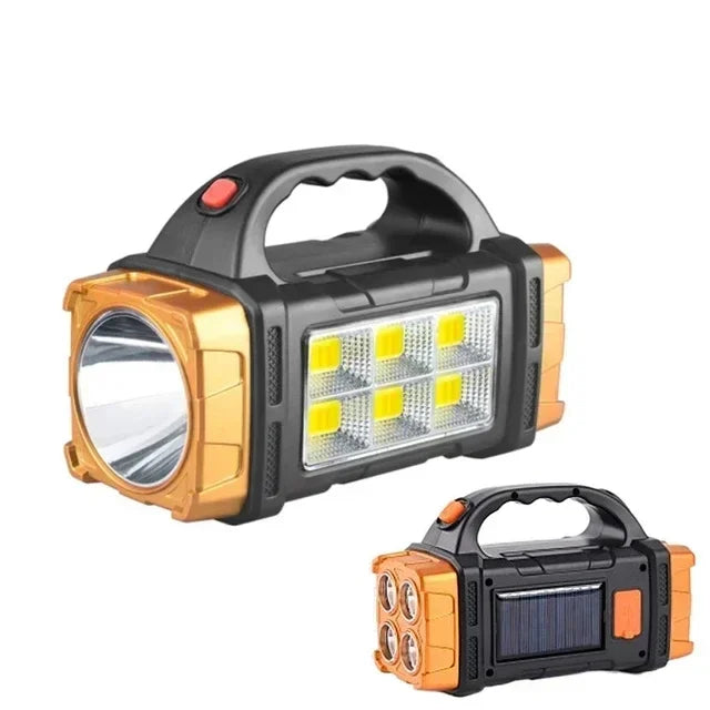 Solar LED Flashlight