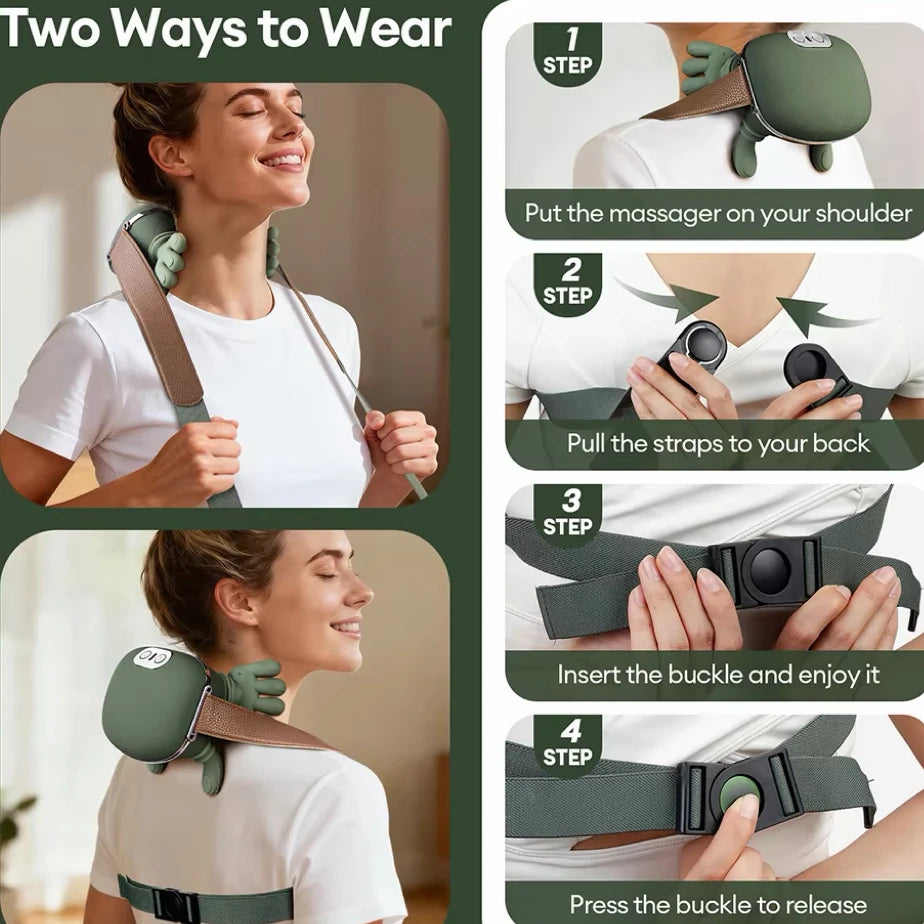 Wireless 4D Neck & Shoulder Massager
