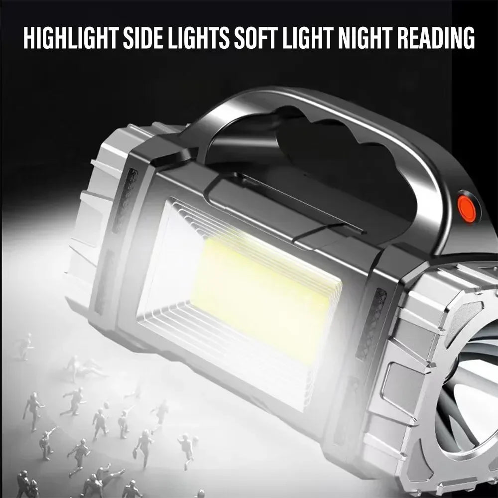 Solar LED Flashlight