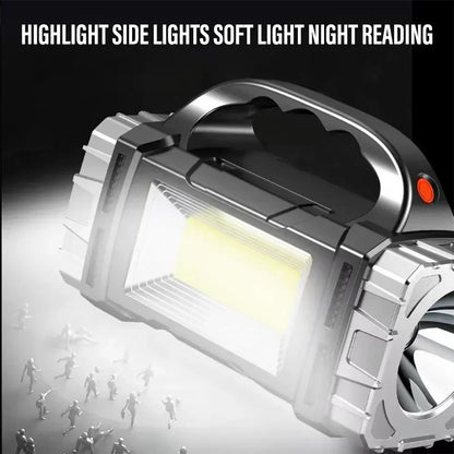 Solar LED Flashlight
