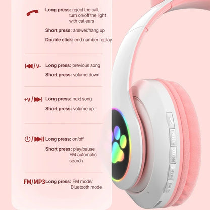 Magical Cat Ears Wireless Headphone