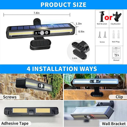 Clip On Solar Motion Lights