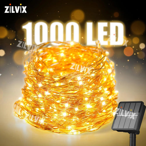 1000LED Solar String