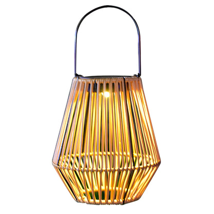 Rattan Solar Bamboo Lamp