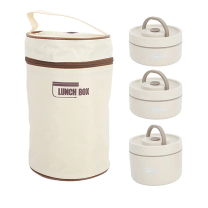 🟢 Portable Insulated Lunch Container Set