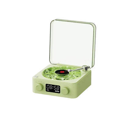 🟢 Retro Vinyl Bluetooth Speaker