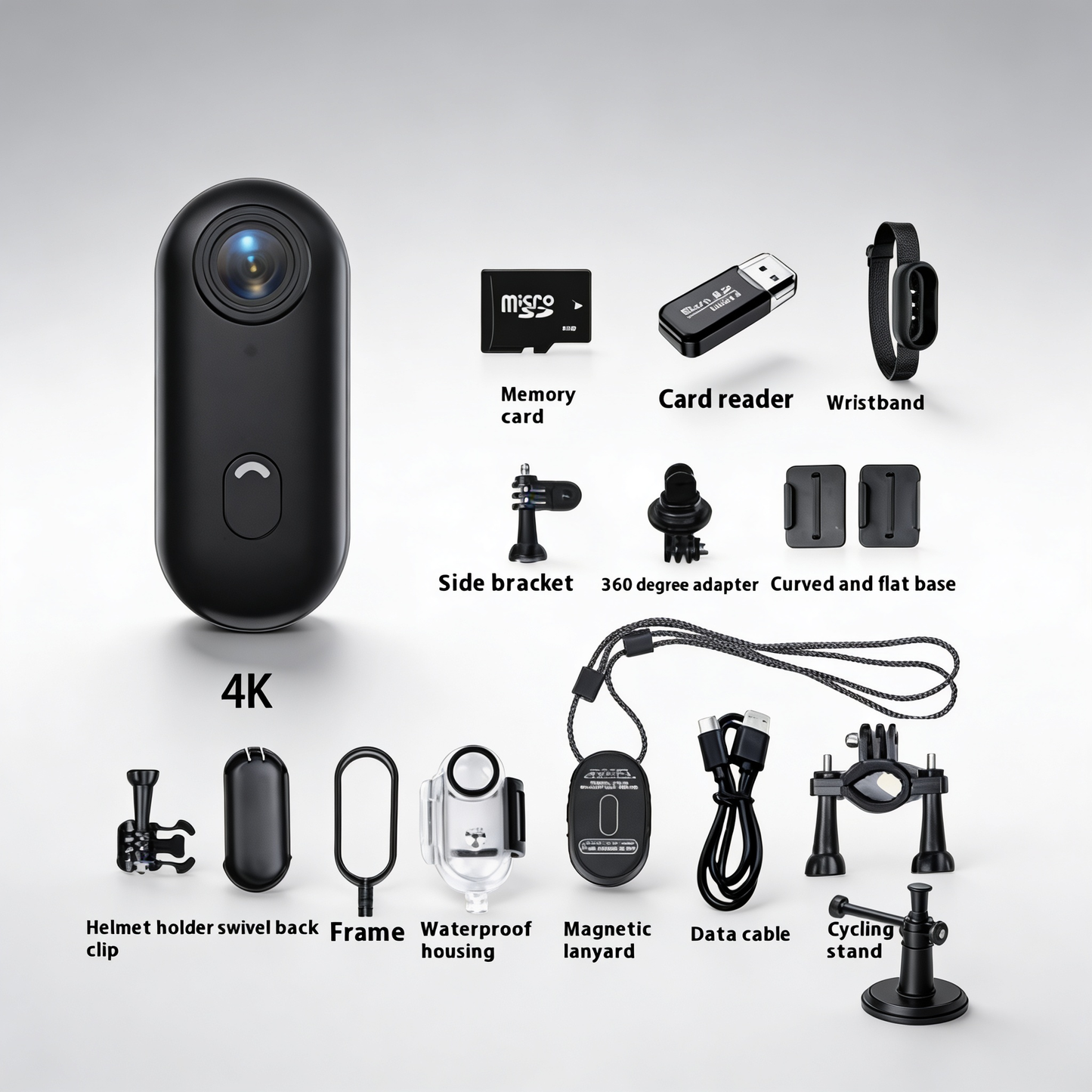 Action 4K Body Camera By SERENE PETALS + FREE Accessories Included 🎁